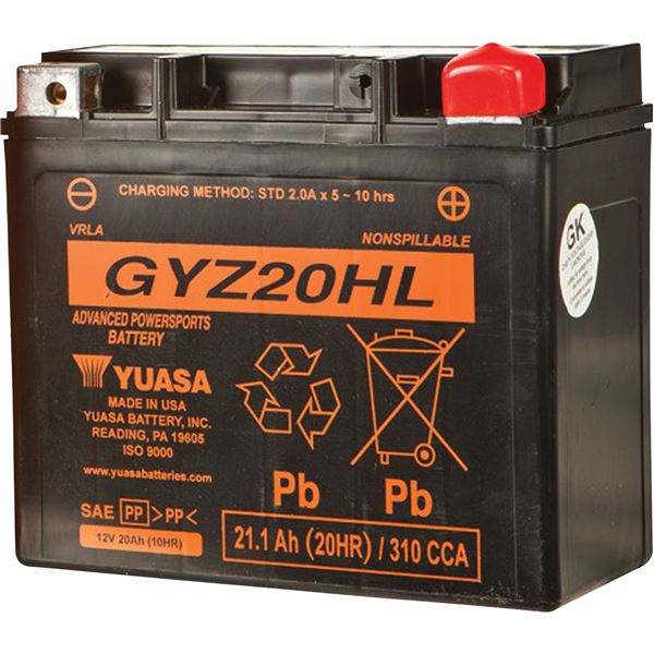 Yuasa GYZ Series Battery