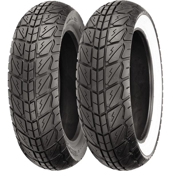 120 / 70 12, 130 / 70 12 Shinko SR723 Wide White Wall Scooter Tire Kit | 87-4261, 87-4263