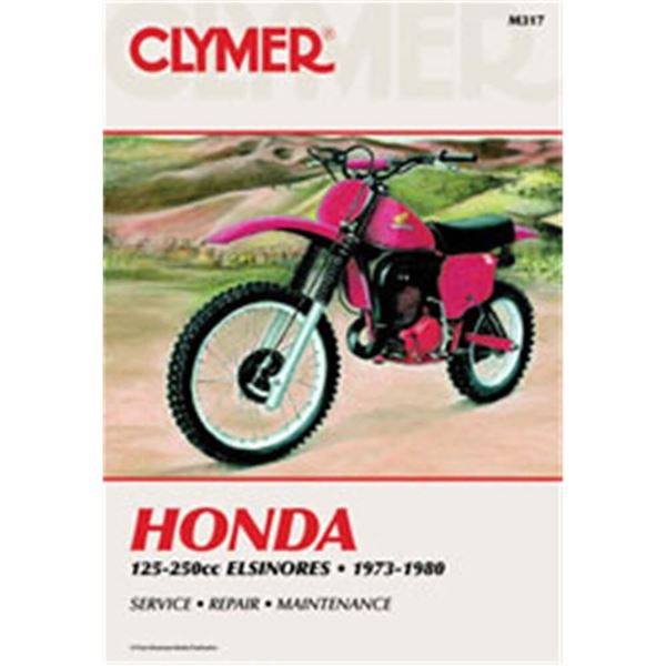Clymer Dirt Bike Manual - Honda 125-250cc Elsinores