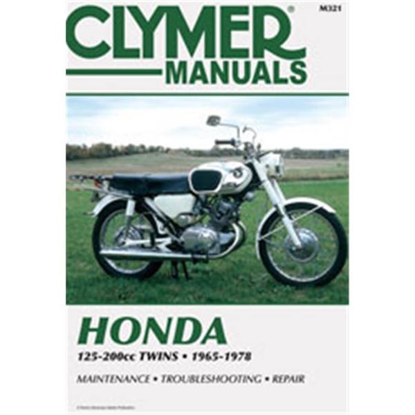 Clymer Street Bike Manual - Honda 125-200cc Twins