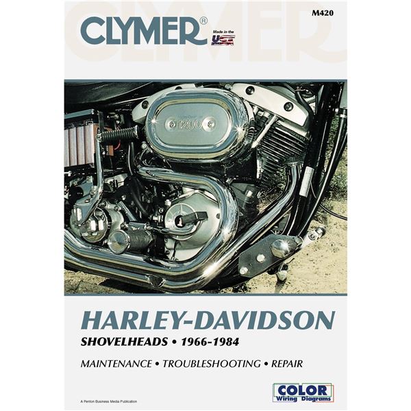Clymer Street Bike Manual - Harley-Davidson Shovelheads