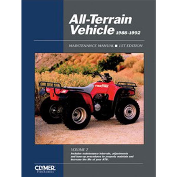 Clymer All-Terrain Vehicle Maintenance Manual - Volume 2