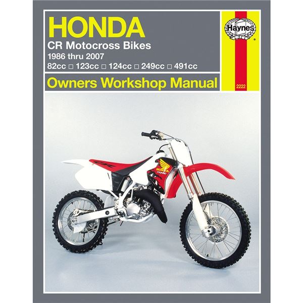 Haynes Dirt Bike Manual - Honda CR Motocross Bikes
