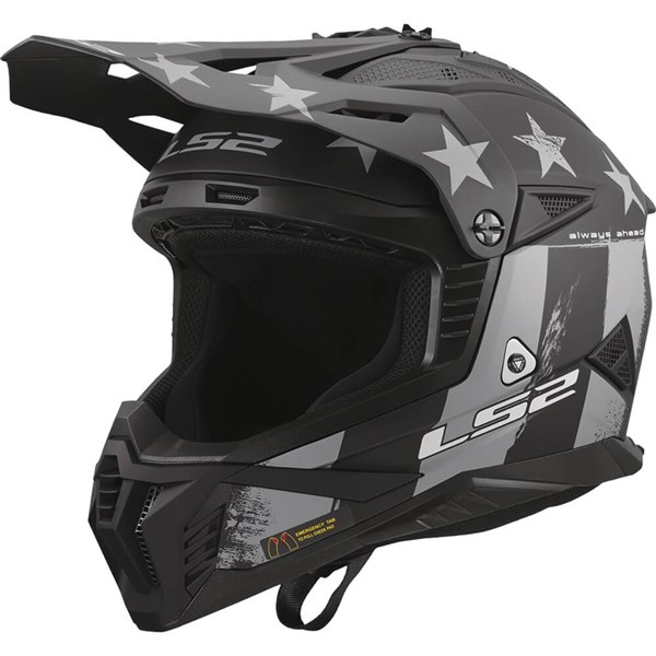 LS2 Gate II Battle Scar Youth Helmet