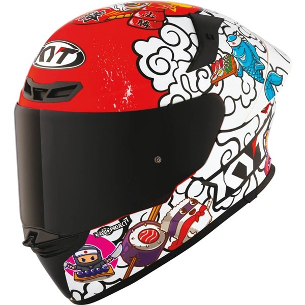 KYT Helmets TT-Revo Sushi Time Special Edition Full Face Helmet