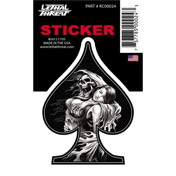 Lethal Threat Reaper Girl Sticker