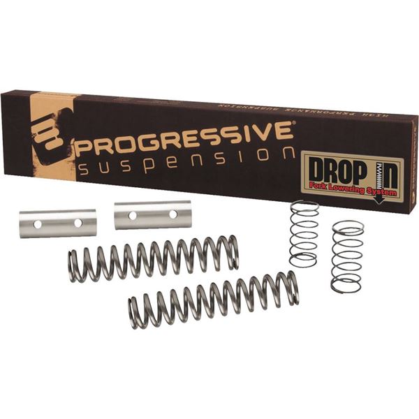 Progressive Suspension Drop in Fork Lowering System