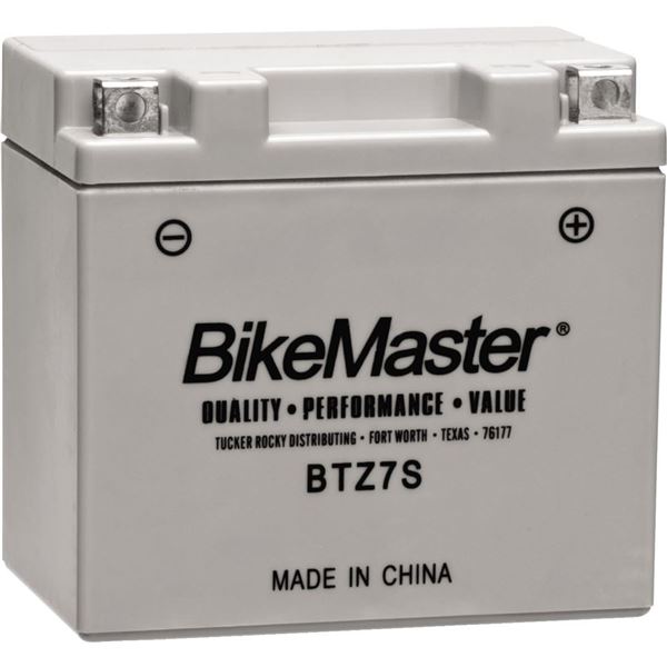 Bikemaster BTZ Factory Activated High Performance Maintenance Free Battery