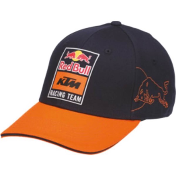 KTM Red Bull Pitstop Curved Bill Fitted Hat | ChapMoto.com