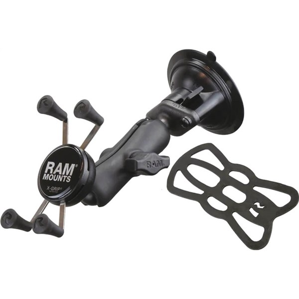 RAM Mounts X-Grip Phone Mount With Ram Twist-Lock Suction Cup