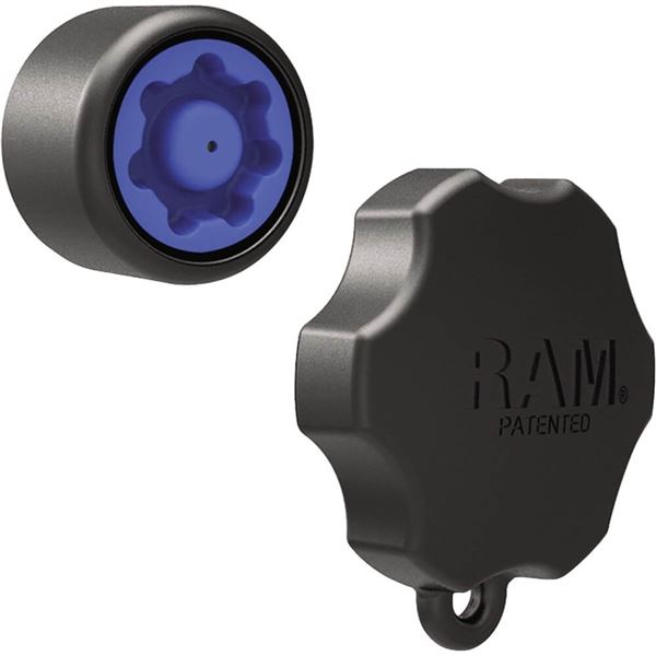 RAM Mounts Combination Pin-Lock Security And Key Knob for 1