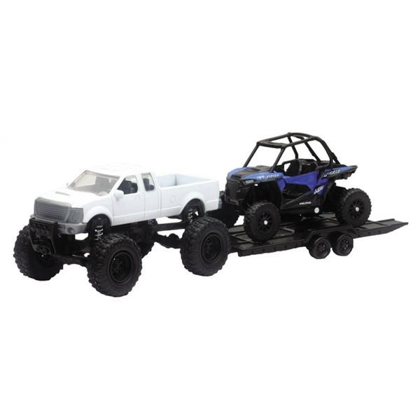 New Ray Toys Pickup With Polaris RZR XP1000 Scale Replica