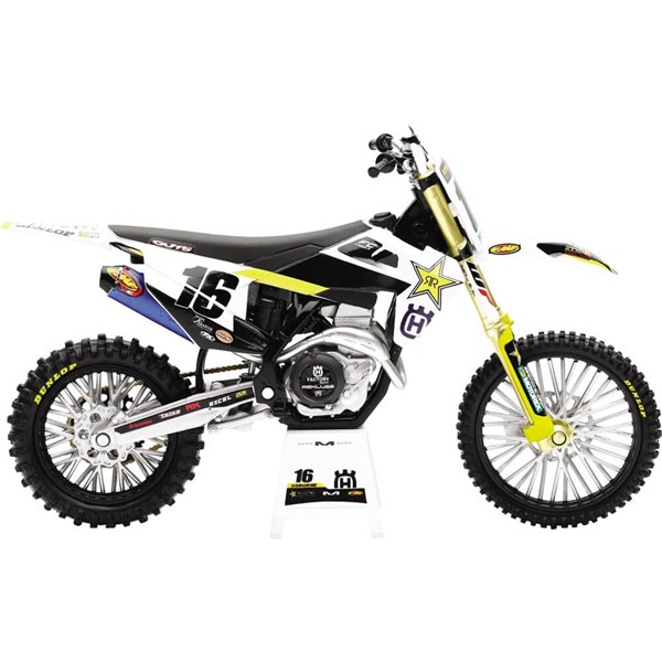 New Ray Toys Zach Osborne 2020 Rockstar Husqvarna Race Team 1:12 Scale Motorcycle Replica