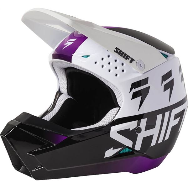 Shift Racing White Label Gloss Helmet