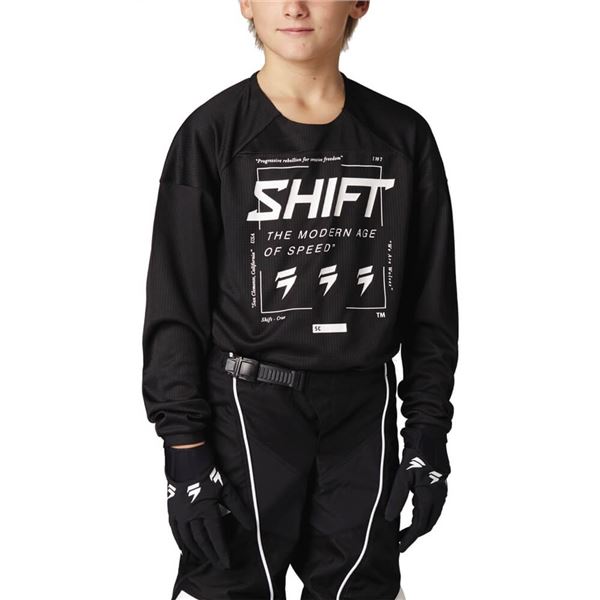 Shift Racing White Label Bliss Youth Jersey