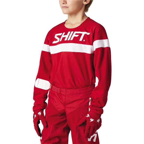 Shift Racing White Label Haut Youth Jersey