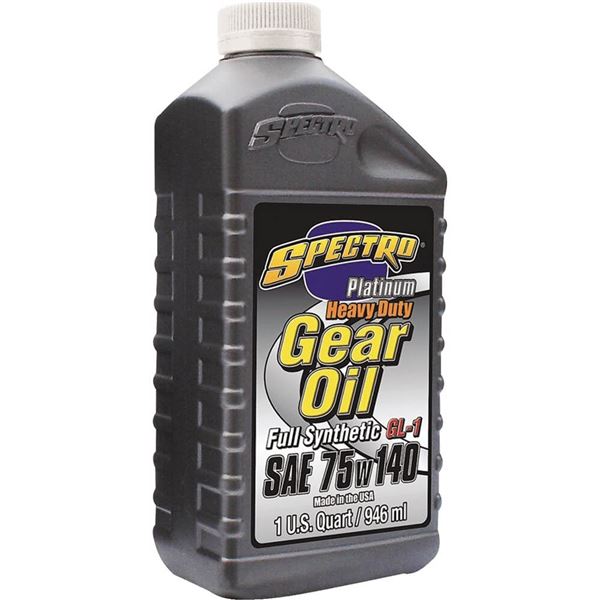 Spectro Platinum HD 75W140 Full Synthetic Gear Oil