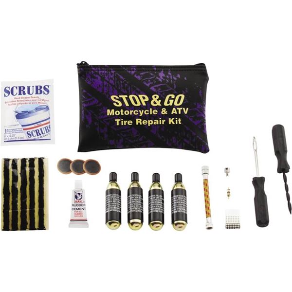 Stop & Go Motorcycle / ATV Tire Repair Kit