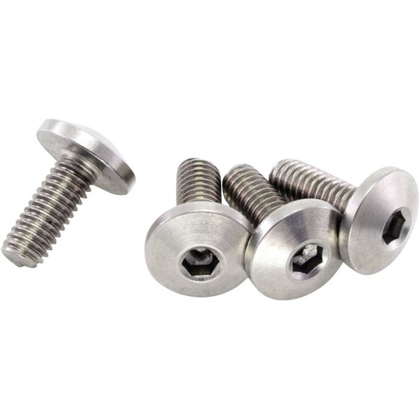 DRC M6 Stainless Steel Taper Bolts | ChapMoto.com