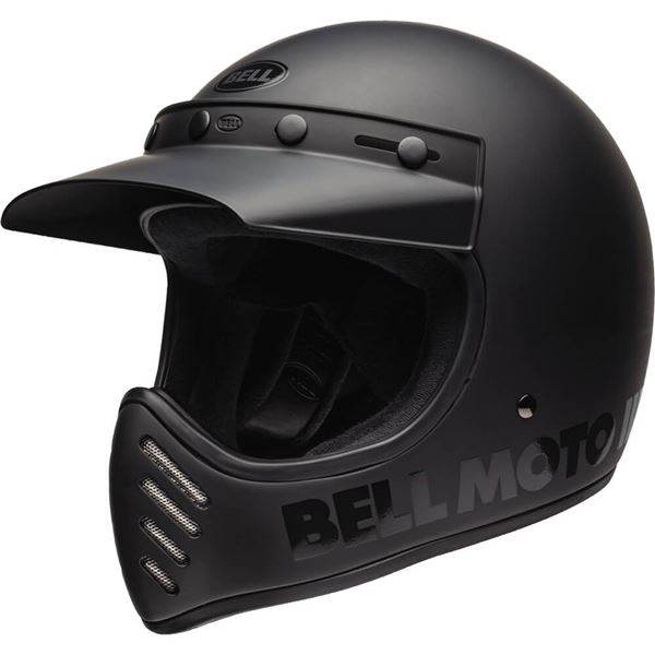 Bell Helmets Moto-3 Blackout Helmet
