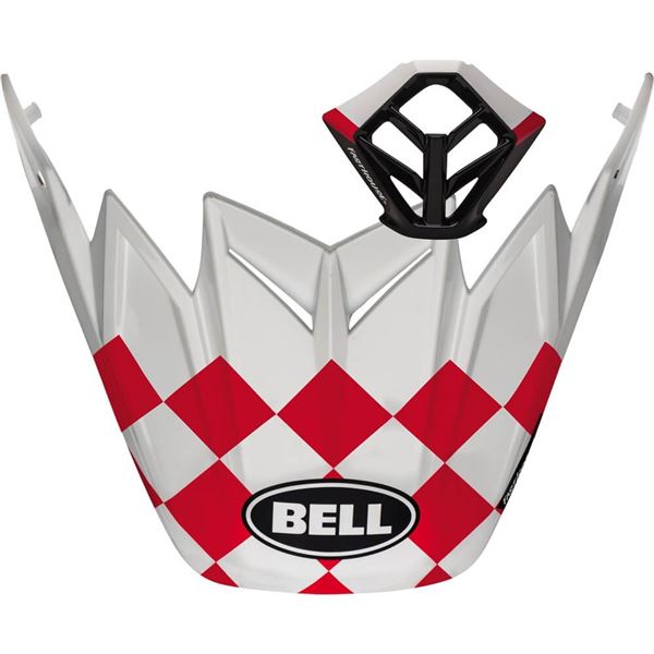 Bell Helmets Moto-9 Fasthouse Checkers Visor / Mouthpiece Accessory Kit