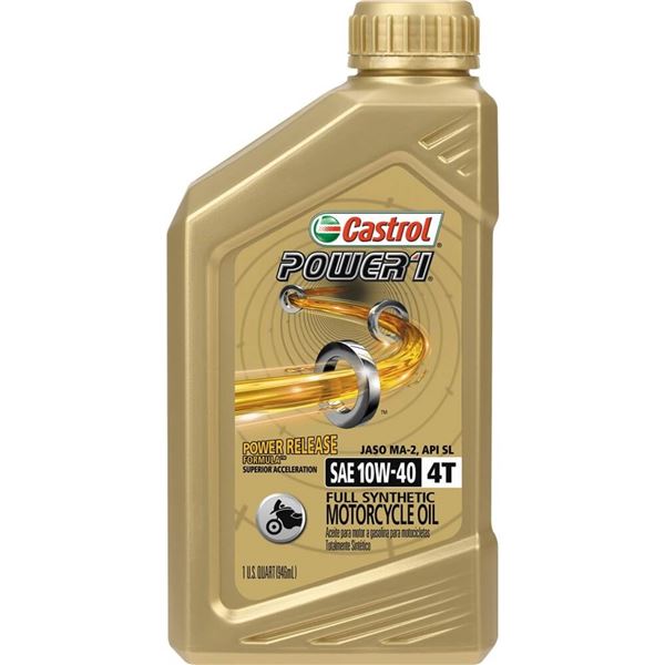 Castrol Power1 4T 10W40 Full Synthetic Oil