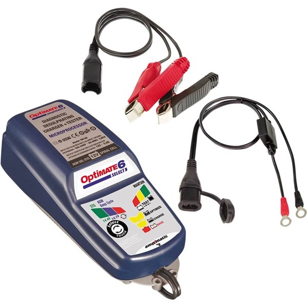 Tecmate Optimate 6 Select Battery Charger / Maintainer