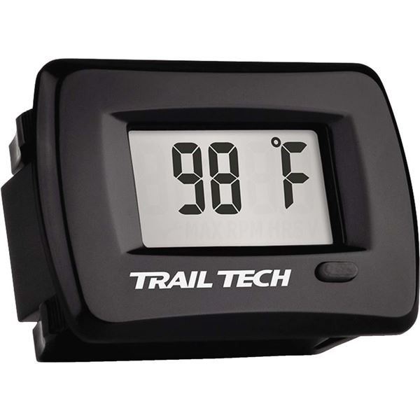 Trail Tech Panel Mount Digital Temperature Gauge With 12mm Spark Plug Sensor