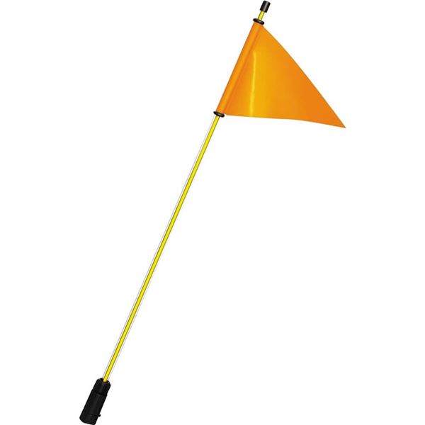 Can-Am Adjustable Lighted Whip Flag | ChapMoto.com