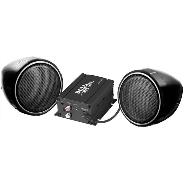 Boss Audio Black 600-Watt Bluetooth 3 in. Speaker Kit