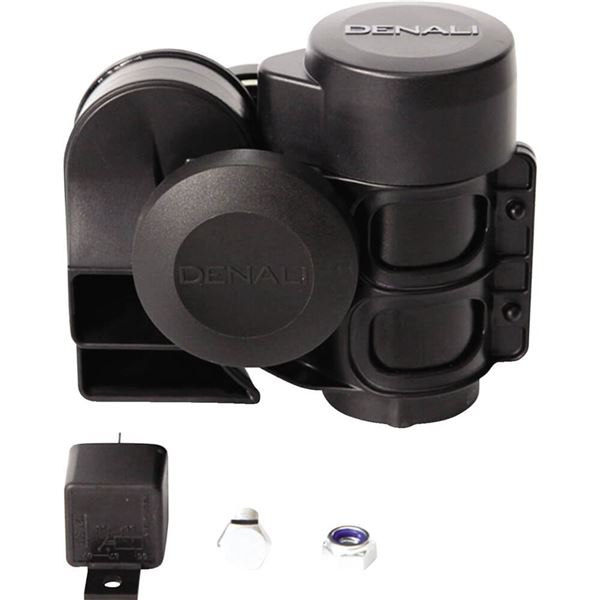 Denali SoundBomb Compact Dual Tone Air Horn | ChapMoto.com