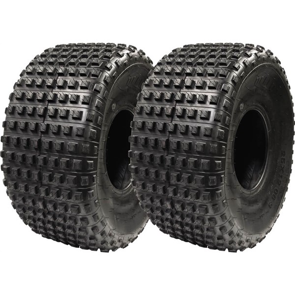 Ocelot 25x12-9 P318q Atv Utv Tires - Set Of 2 