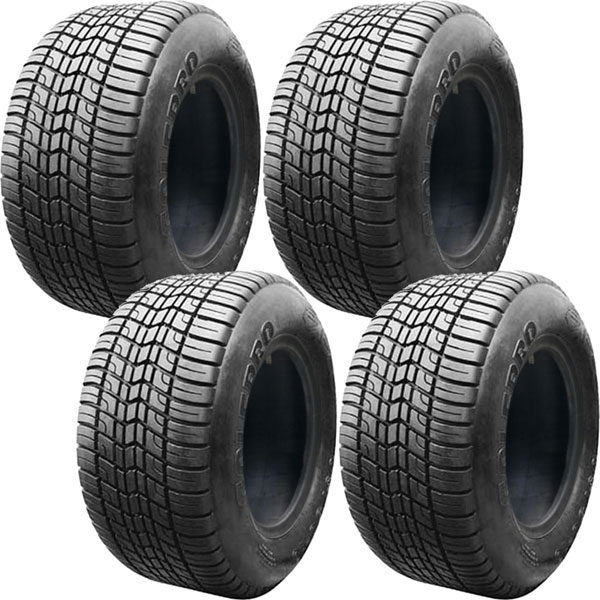 Ocelot Golf Pro II 205 / 50-10 Golf Cart Tire - Set of 4 | 748-T839-0000-1-K4