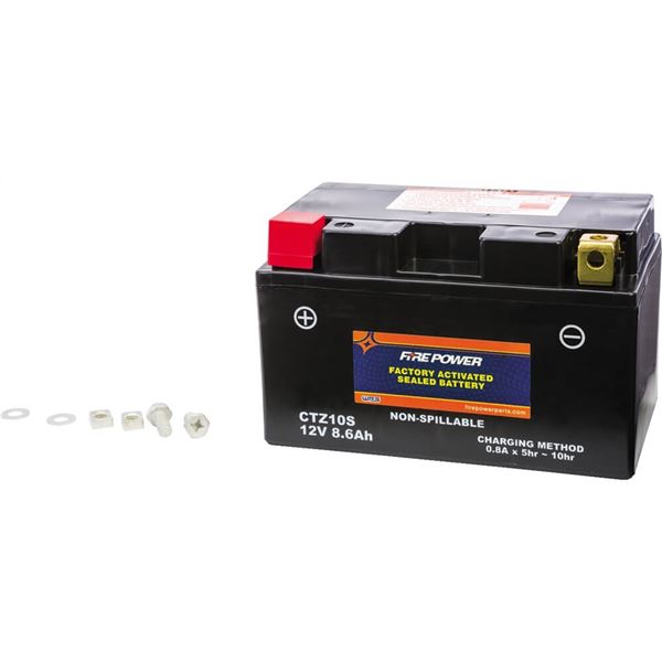 Fire Power CTZ10S Factory Activated Sealed Maintenance Free Battery