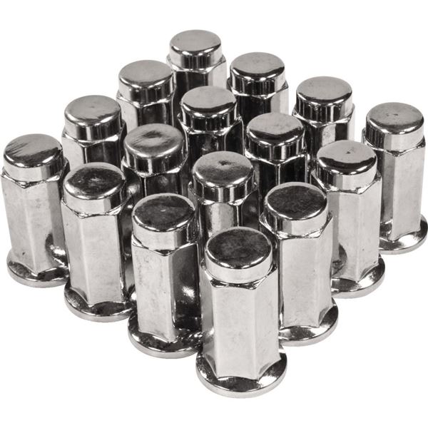 Ocelot 10mm x 1.25 Hex Lug Nuts With Flat Washer - Set of 16