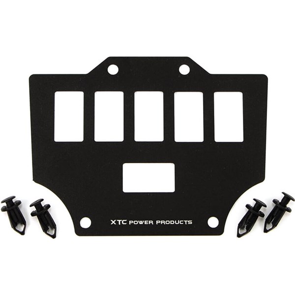 XTC Power Products 6 Switch Dash Mount Plate For Honda Talon