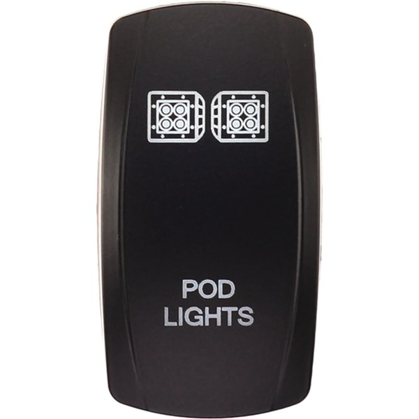XTC Power Products Pod Lights Rocker Switch Face Plate