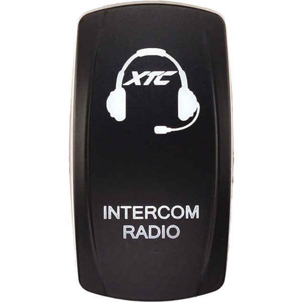 XTC Power Products Intercom Radio Rocker Switch Face Plate