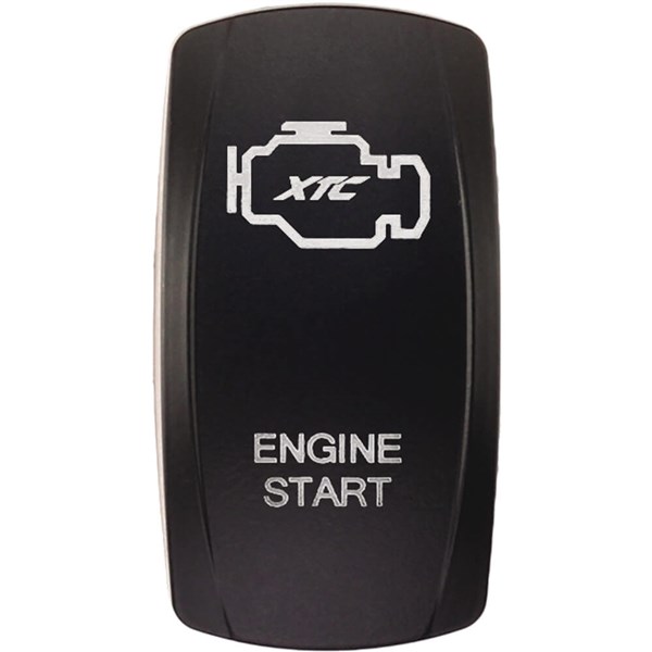 XTC Power Products Engine Start Rocker Switch Face Plate
