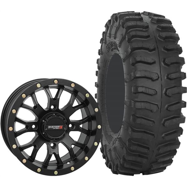 System 3 Off-Road 14x7, 4 / 137, 5+2 ST-3 Wheel And 32x10R-14 XT300 Tire Kit