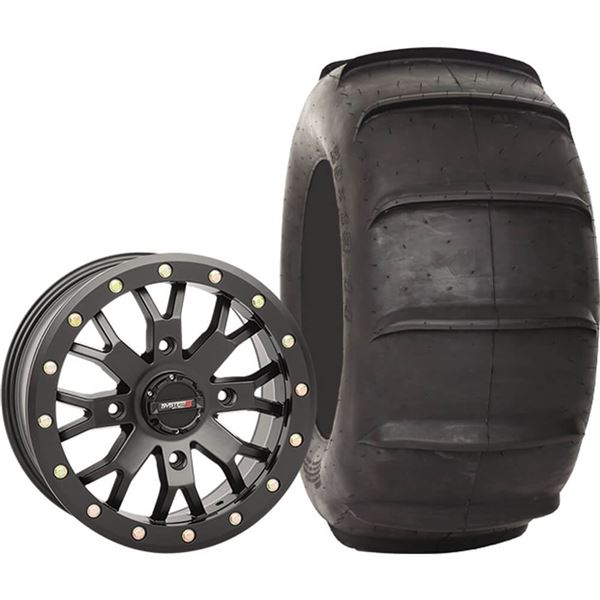 System 3 Off-Road 14x10, 4 / 156, 5+5 SB-4 Wheel And 29x13-14 DS340 Rear Tire Kit