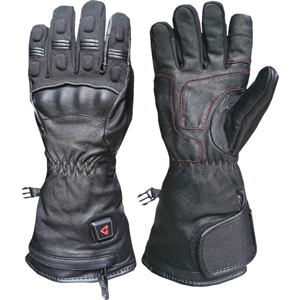 Gerbing 7V Hard Knuckle Heated Leather Gloves