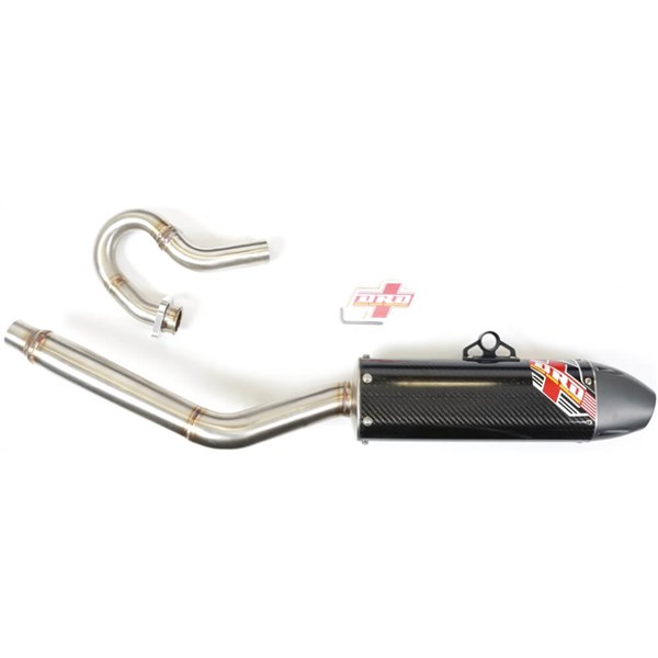 Dr D Carbon Fiber Race Style Complete Exhaust System For Yamaha YZ250F