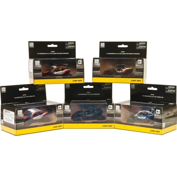 Can-Am Accessories Maverick X3 1:32 Scale UTV Replica - Assorted