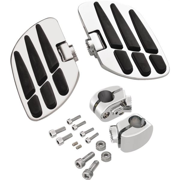 Show Chrome Vantage Highway Floorboards For Honda Goldwing | ChapMoto.com