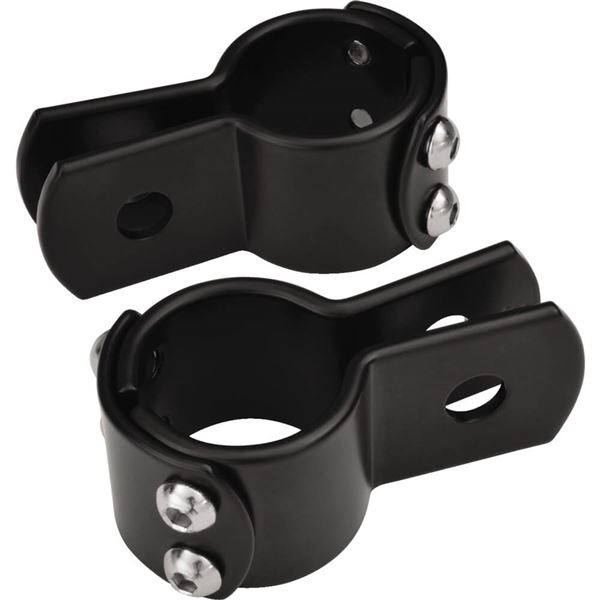 Show Chrome 1 1/4" Replacement Clamps For Highway Bar Lights