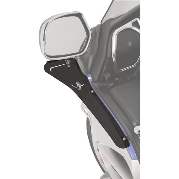 Show Chrome Upper Wind Deflectors For Honda GL1800 Goldwing