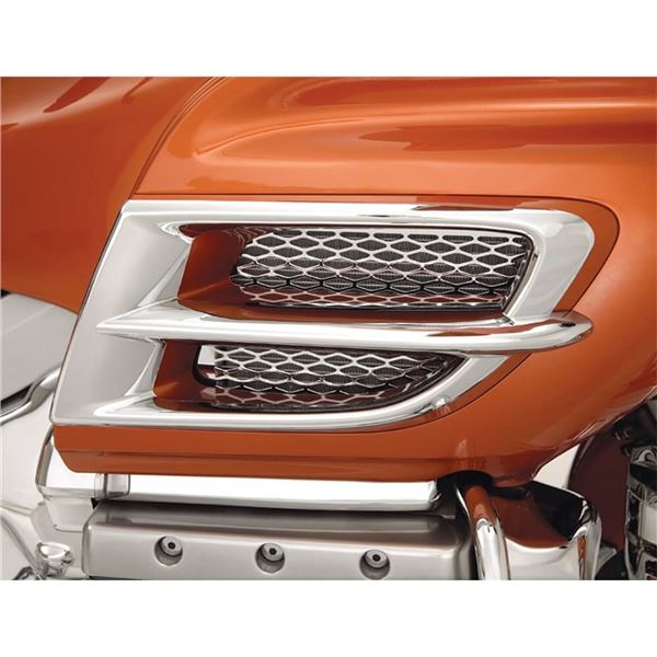 Show Chrome Chrome Side Fairing Accent Grille