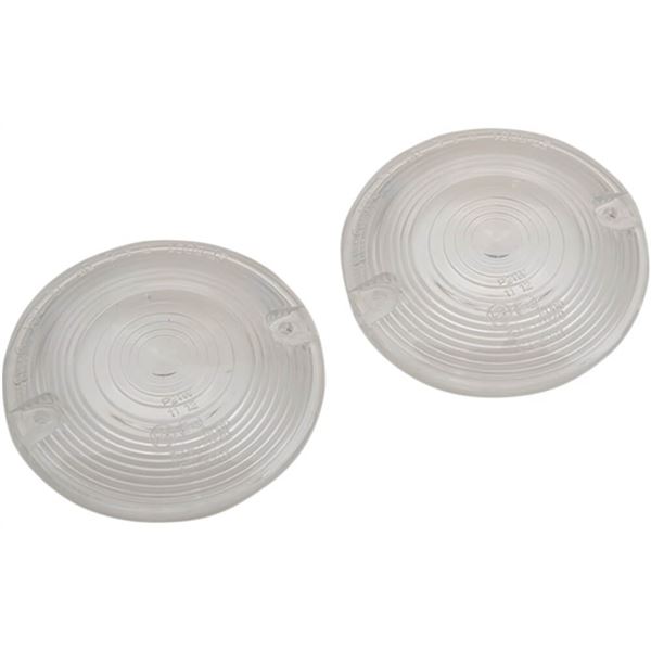 Drag Specialties Turn Signal Lens - Clear - FL | 12-0203-CL2D