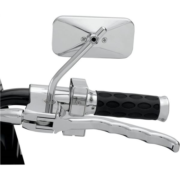 Drag Specialties Mirror - Side View - Rectangle - Chrome - Each | 60-0011D-BC515